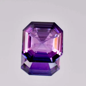 Natural Purple-Gray Ceylon Musgravite Square Cut Loose Gemstone GIT Certified - Picture 1 of 5