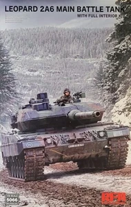 RFM5066 RYE Field MODEL Leopard 2 A6 Main Battle Tank with FULL INt Bausatz 1:35 - Bild 1 von 3