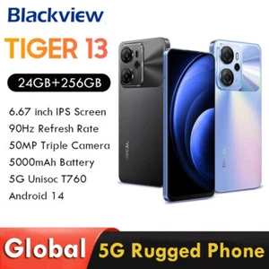 Global Version OSCAL TIGER 13 5G Smartphone 24GB+256GB 50MP 5000mAh Android 14 - Picture 1 of 11