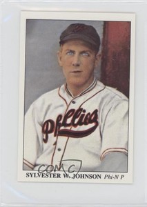 1985 Big League Collectibles America's National Pastime 1930 to 1939 Syl Johnson