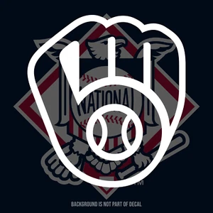 Milwaukee Brewers Vinyl Decal Sticker - Picture 1 of 3