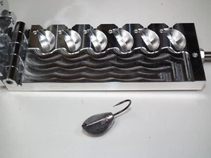 Saltwater Banana NC Jig Production mold 1,2oz 32824 CNC Aluminum Tog Sheepshead - Picture 1 of 4