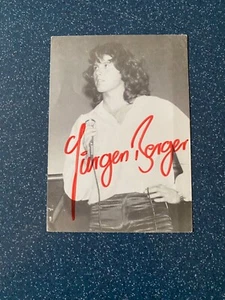 Autogrammkarte "Jürgen BERGER" signiert - Bild 1 von 4