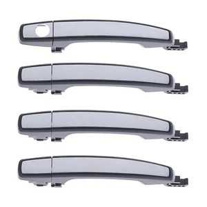 Chrome Outer Door Handles Front+Rear 4pcs for Holden Barina 11-18, Cruze 09-16 - Picture 1 of 4