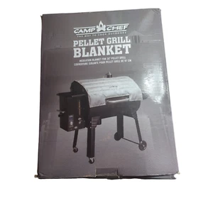 Camp Chef Pellet Grill Blanket PG36BLKL 36in Silver Insulation NEW - Picture 1 of 4
