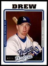 2005 Topps J.D. Drew Baseball Cards #498