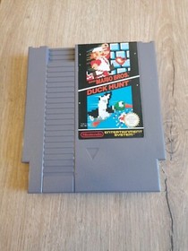 Jeu nintendo nes Mario Bros duck hunt 