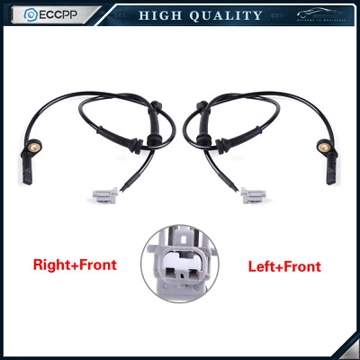Sensores de velocidad de rueda ABS delanteros ECCPP 2 piezas para Nissan Rogue 2008 2009 2010-2013 Foto 1 de 4