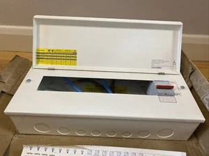 Hager Consumer Unit 10 Way 5+5 VML955RK 100A - Picture 1 of 8