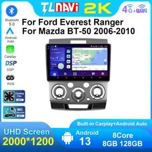 Android Auto For Ford Everest Ranger 06-10 For Mazda BT-50 BT50 Car Player Radio - Afbeelding 1 van 48