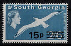 Falkland Abhänige Gebiete B Süd-Georgien; 15 P. auf 2 Sh'P Vögel 1971 **  (22,-)