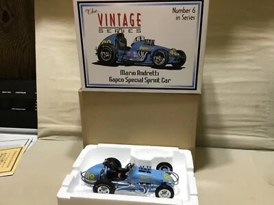 ANDRETTI MARIO #83 GAPCO SPEC #6 IN SPRINT CAR SERIES FROM 1999 GMP 1/18  #7606 - Image 1 of 4