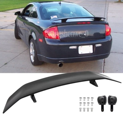 Глянцевый черный гоночный спойлер крыло заднего багажника 46 дюймов в стиле GT для Pontiac G5 2007-10 - Изображение 1 из 4