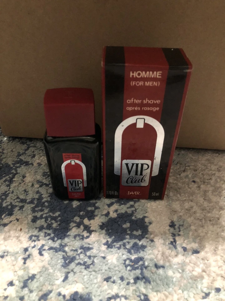 VIP CLUB For Men 1.7 OZ Splash Parfum de Daver. After Shave Vintage. Foto 1 de 1