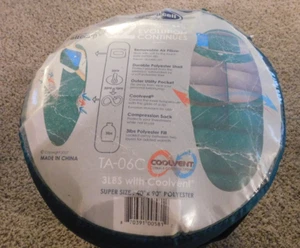 25-13 NWOT E2 Evolution Continues Sleep Cell Sleeping Bag with Coolvent Super FS - Picture 1 of 11