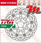 Disco Freno Anteriore TRW Lucas MSW 216 Rac Per Kawasaki ZXR 750 R Zx750k 91-92