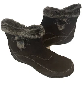 Khombu Damen Braun Wildleder Lisa Allwetter Winterstiefel. Gr: 10 - Bild 1 von 12