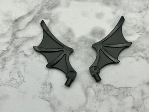 Lego Parts Lot (2) ~ Black Minifigure Wing Bat Style ~ No 15082 - Picture 1 of 1