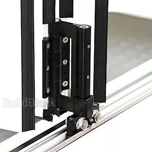 Smart Bifold Door Rollers hinge guide replacement aluminium runner bottom top - Picture 1 of 42