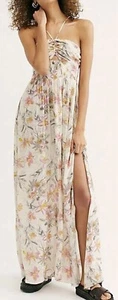 Free People Intimally Free One Step Ahead Maxi Slip Crema Combo Taglia Large DIFETTO - Foto 1 di 14