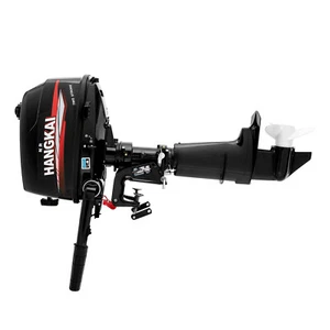 Motor fueraborda barco 6 HP motor pesca bote inflable motor refrigeración por agua CDI - Imagen 1 de 20
