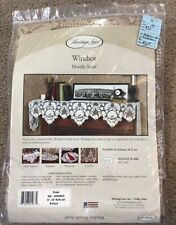Heritage Lace Windsor Mantle Scarf 20" x 96"   Antique USA