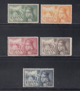 ESPAÑA 1951 SPAIN NUEVO MINT MLH EDIFIL 1097-1101 SCOTT C132-C136 LOTE 1 - Imagen 1 de 1