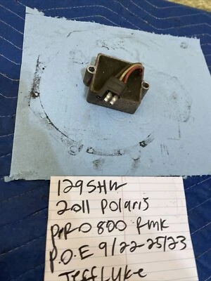 2011 Polaris Pro Rmk 800 电压调节器整流器 129 — 第 1/4 张图片
