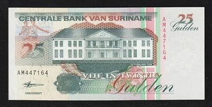 Billete de Surinam 5 florines 1998 P 136b sin circular - Imagen 1 de 2