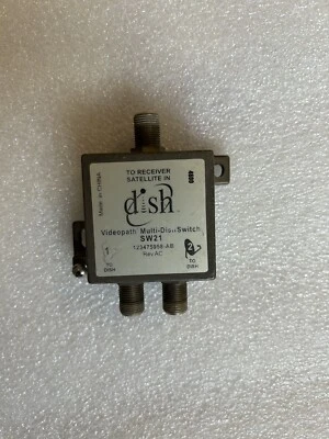 ORIGINAL SW-21 DISH NETWORK MULTI-SWITCH DISHNET SW21 LNB 119 110 129 BELL 82 91 - Image 1 of 2