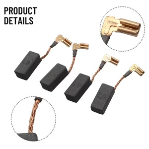 4pcs Carbon Motor Brush DWE4120 DWE4011,N097696 Grinder Motor Replacement Part - Picture 1 of 22
