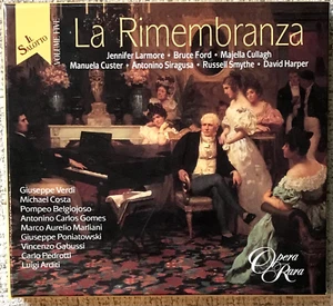 "LA RIMEMBRANZA " SONGS BY VERDI, COSTA, ARDITI, ETC 2002 OPERA RARA CD VG+ - Foto 1 di 1