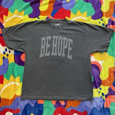 Vintage Shaka Wear T-Shirt Men’s XL Gray Streetwear Hipster Hip Hop “Be Hope” - Image 1 of 4