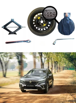 Kit rueda de repuesto 17" compatible con Suzuki Vitara con gato, llave y funda - Imagen 1 de 4