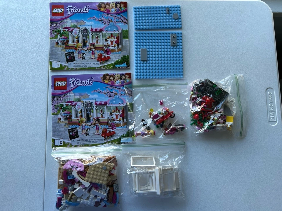 LEGO Friends Heartlake Cupcake Café (41119), propiedad de adultos, ¡completo! Sin caja Foto 1 de 1