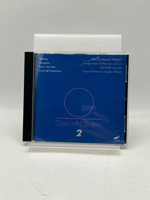 Giacinto Scelsi: Orchestral Works 1 Hymnos; Hurqualia Carnegie Mellon CD 2001 Foto 1 de 3