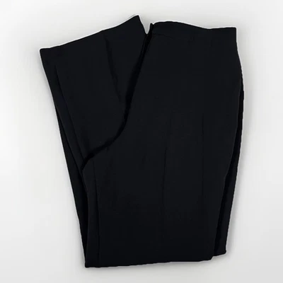 Le Suit Dress Pants Womens 10 Black Lined Wide Leg Office Wear Oxfords Business - Image 1 of 4