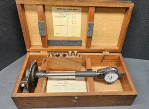 Boice 6" - 12" Bore Gage Mitutoyo .0001" Indicator Gauge Inspection Machinist - Picture 1 of 11