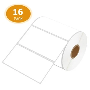 16Rolls 4X2 Direct Thermal 750 Labels P/R For Zebra TLP-3842 TLP-3844Z ZP-450 - Picture 1 of 24