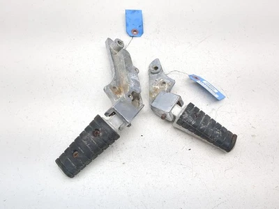 81-97 Yamaha Virago XV750 estriberas de pasajero izquierda y derecha traseras 42X-27430-00-00 Foto 1 de 4