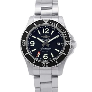 BREITLING Superocean Automático 42 42 mm Acero Inoxidable Esfera Negra A17366021B1A1 - Imagen 1 de 17