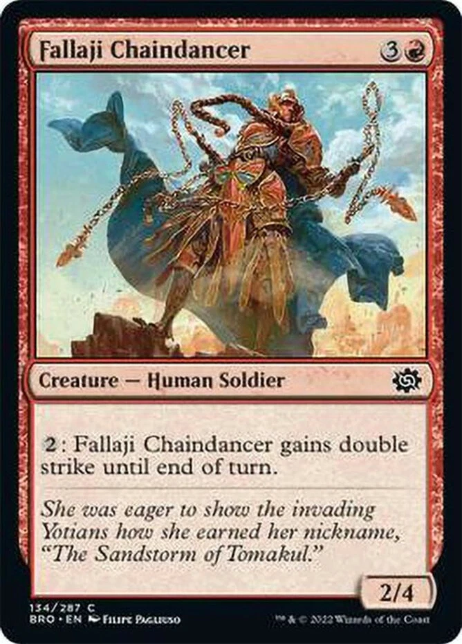 x1 Fallaji Chaindancer - The Brothers' War - NM - MTG - Image 1 of 1
