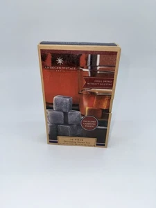 American Vintage Style 10-teiliges Trinkstein Set mit Tragetasche - Bild 1 von 5