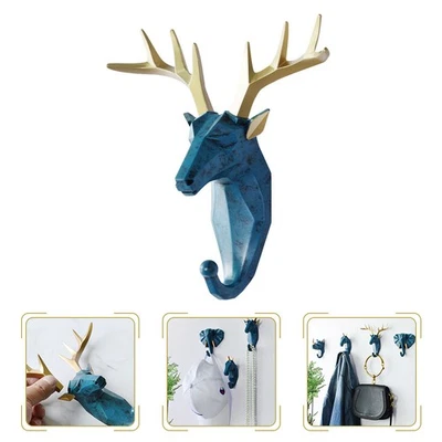  Ganci Per Cappelli Appendi Appendiabiti Vintage Da Parete Rustica - Immagine 1 di 4