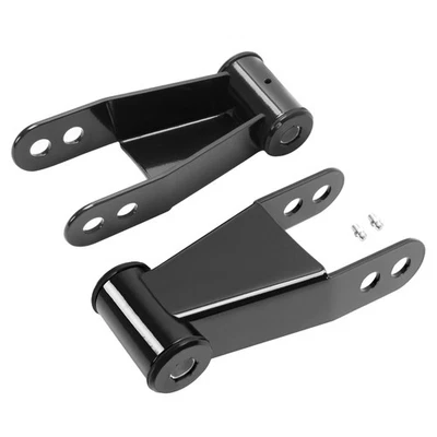 Kit de grilletes reductores de caída de 1"-2" para Ford F100 F150 1973-96 con recubrimiento en polvo Foto 1 de 4