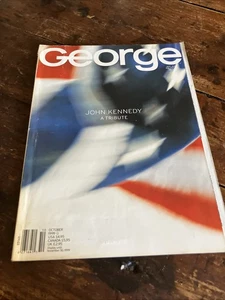 George Magazine Oct 1999 • John Kennedy Jr. Tribute Issue • Vintage JFK - Imagen 1 de 8