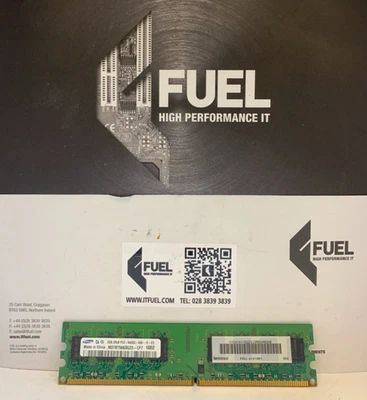 Samsung   2GB DDR2 ram memory module PC2-6400  -  M378T5663QZ3-CF7 - Image 1 of 3