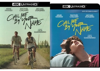 CALL ME BY YOUR NAME w/Slip Cover (4K UHD, 2017, REGION FREE) New* See Notes Foto 1 de 4