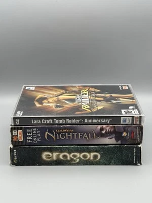 PC Game Lot Eragon, Guild Wars Nightfall, Lara Croft Tomb Raider Very Good - Image 1 of 4
