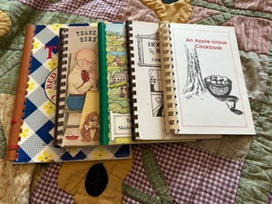 Collection Of Five (5) Texas Based Cookbooks Spiral Bound Local Recipes - Picture 1 of 23